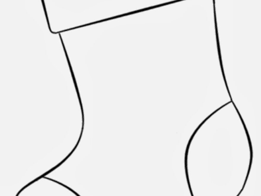 Christmas Stocking Pattern Free Printable