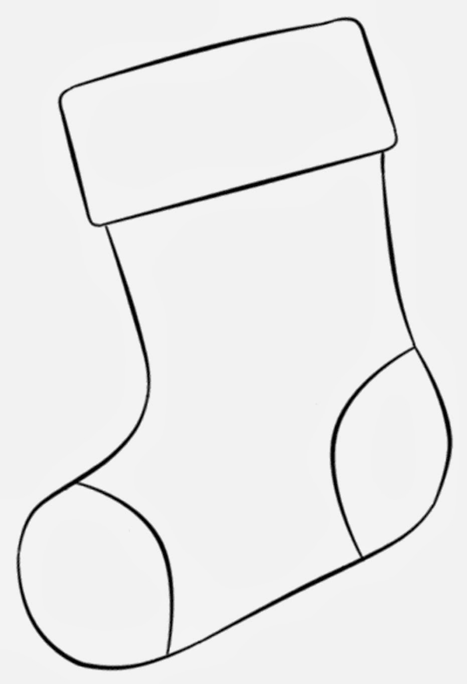 Christmas Stocking Pattern Free Printable