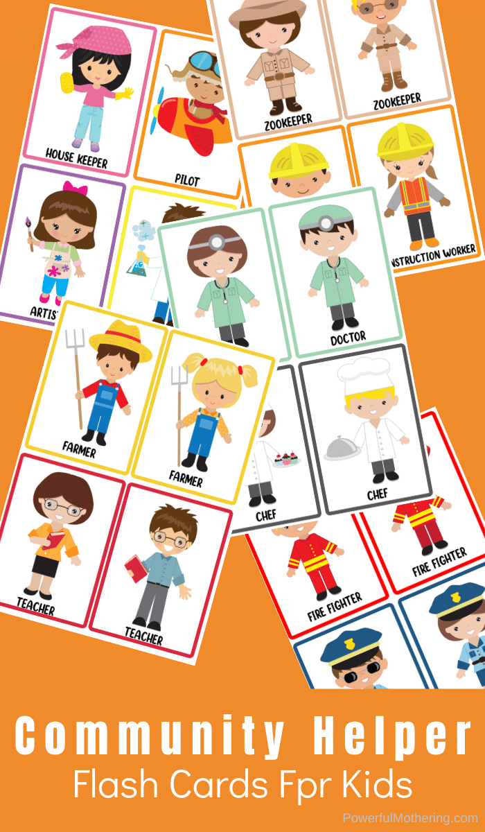 Community Helper Flash Cards Free Homeschool Deals