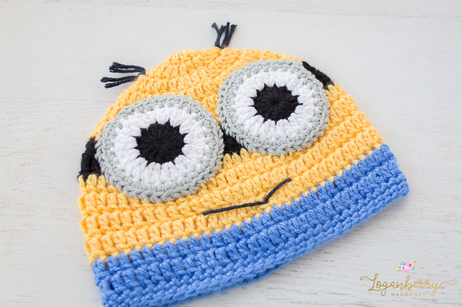Crochet Minions Beanie Free Pattern Loganberry Handmade