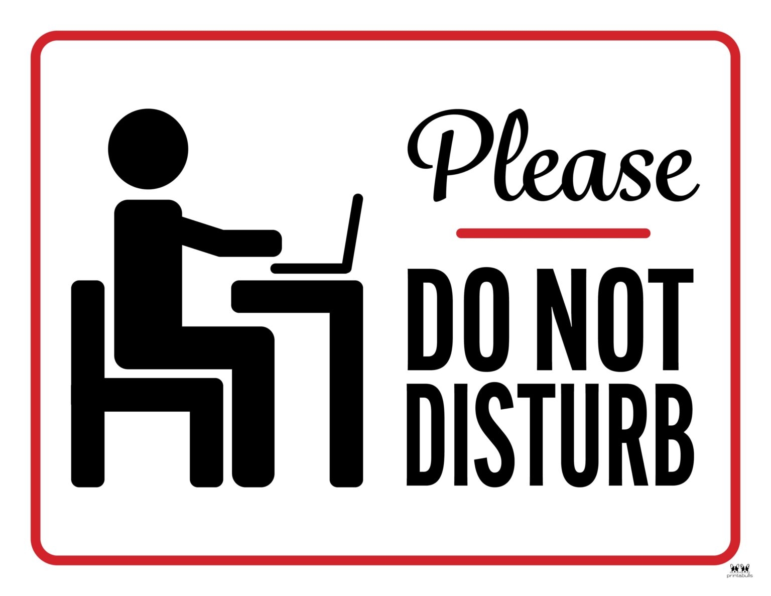 Printable Do Not Disturb Signs For Doors