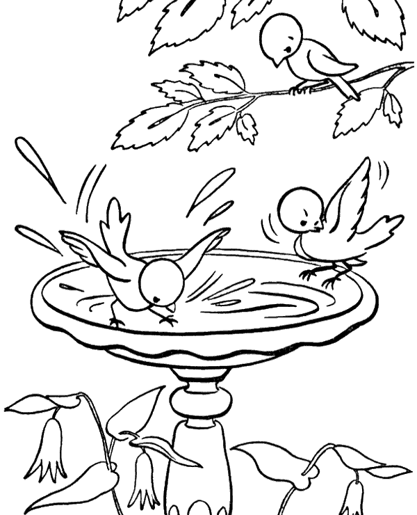 Drinking Water Coloring Pages At GetColorings Free Printable 