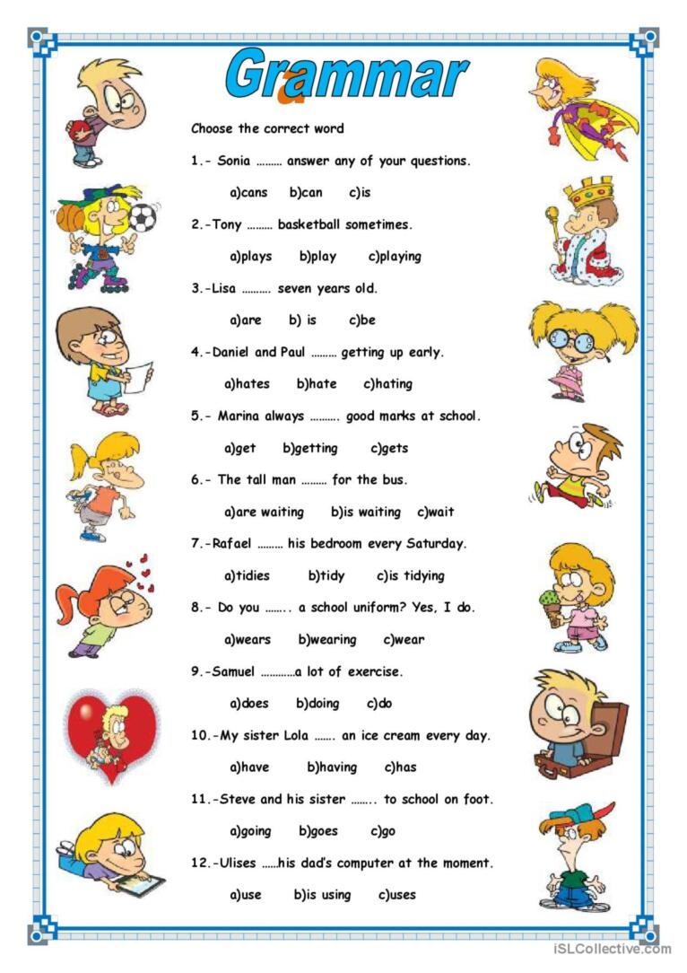 English Grammar Exercises With Answers Articles With Answers