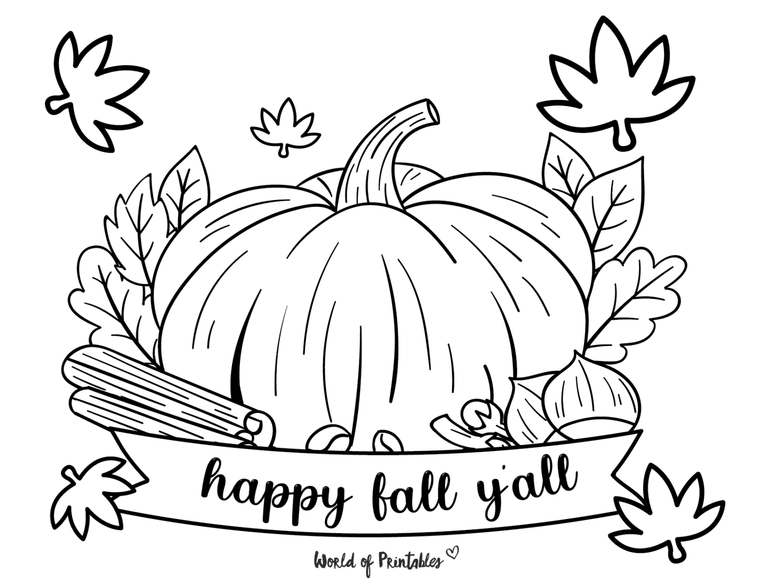 Fall Coloring Pages For Adults Best Coloring Pages For Kids