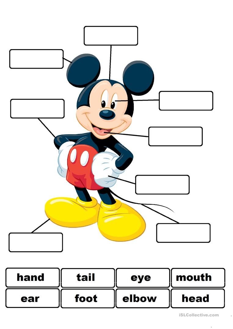 Free Mickey Mouse Classroom Printables
