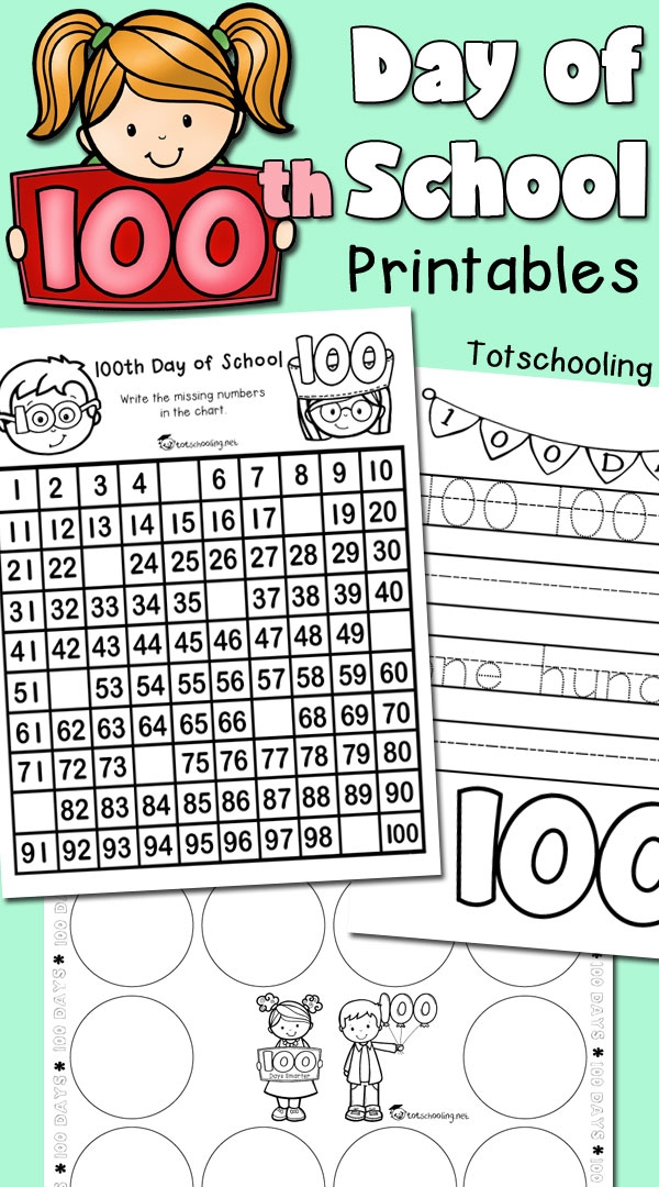 Free Printable 100 Day Worksheets Printable Templates