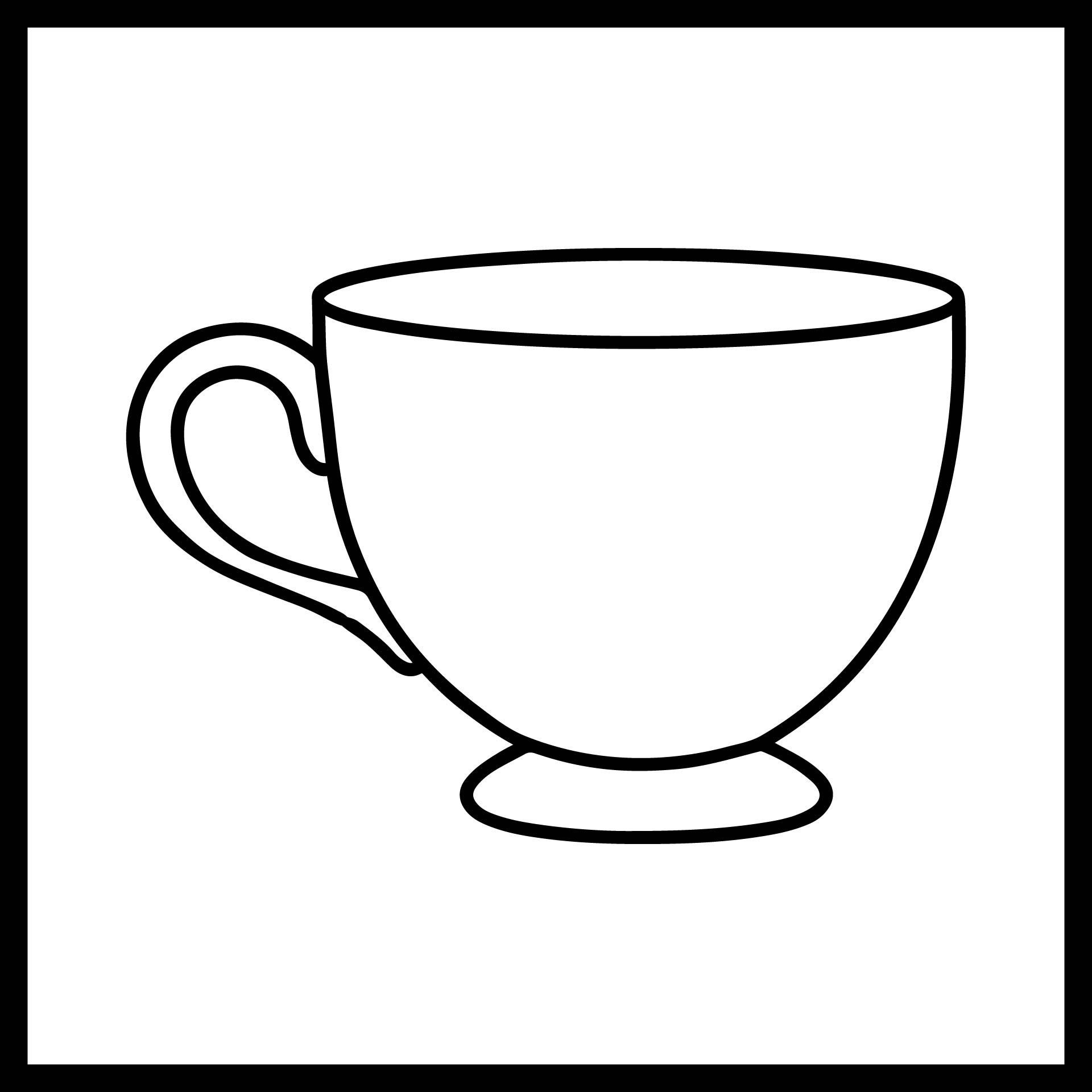 Free Printable Coffee Cup Template Printable Templates