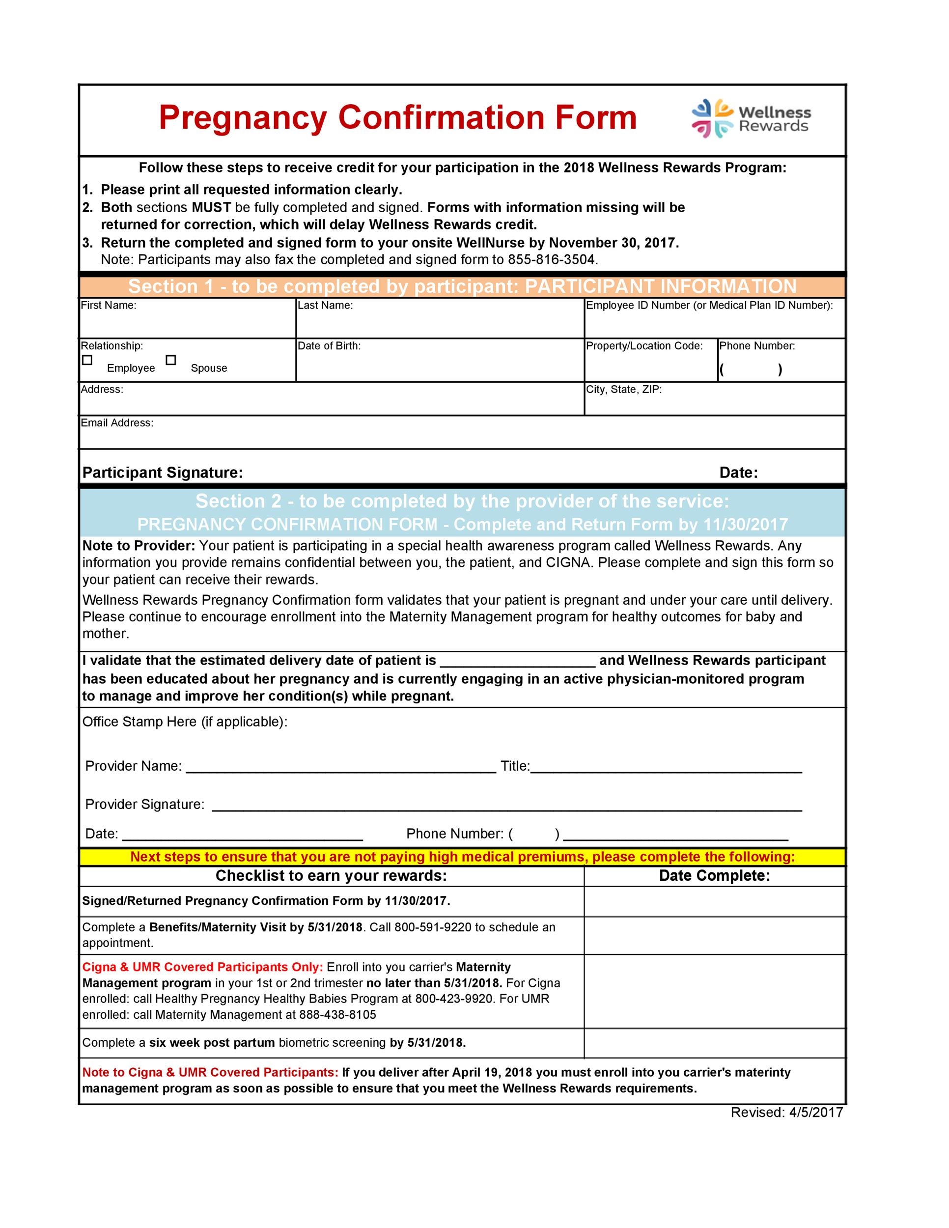Free Printable Fake Pregnancy Documents Printable Templates
