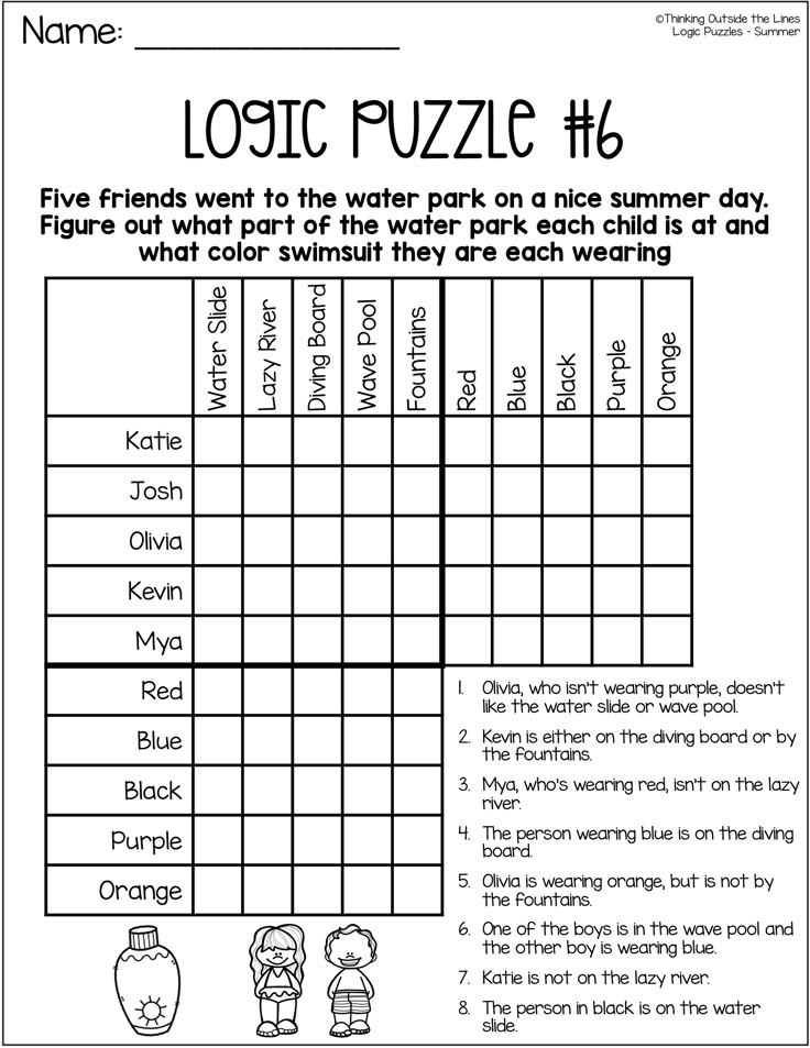 Free Printable Logic Puzzles Pdf