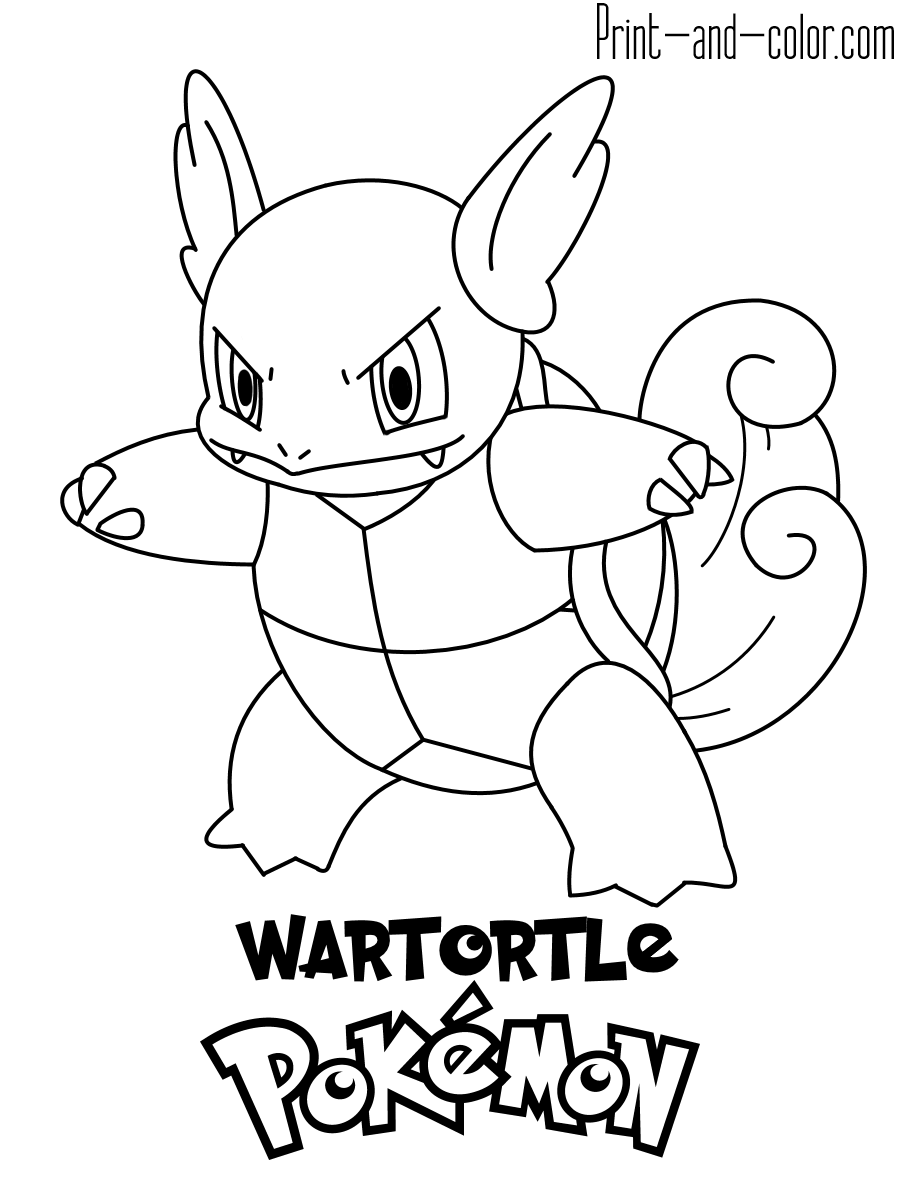 Free Printable Pokemon Coloring Sheets