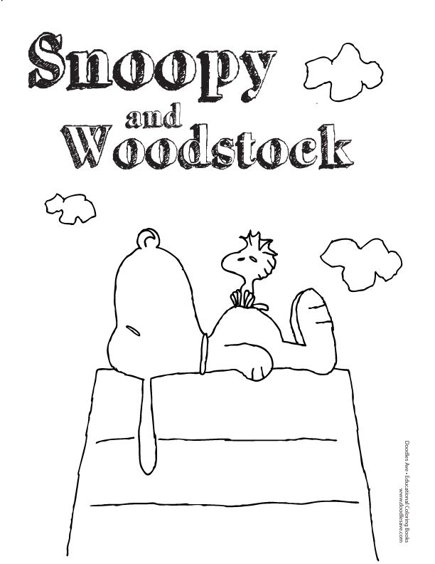Free Printable Woodstock Coloring Pages
