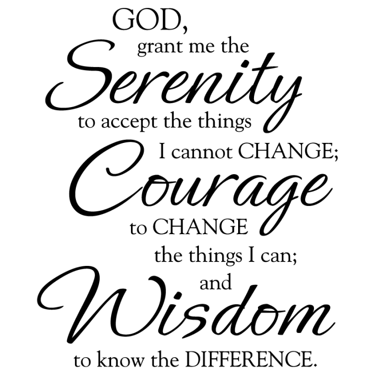Free Printable Full Serenity Prayer