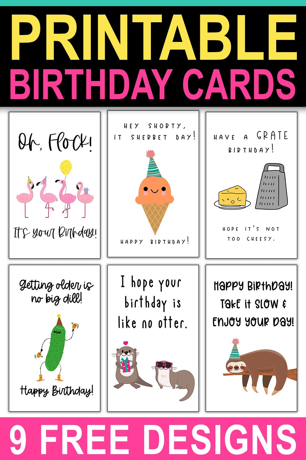 Funny Homemade Birthday Cards 9 Free Printable Funny Birthday Cards 