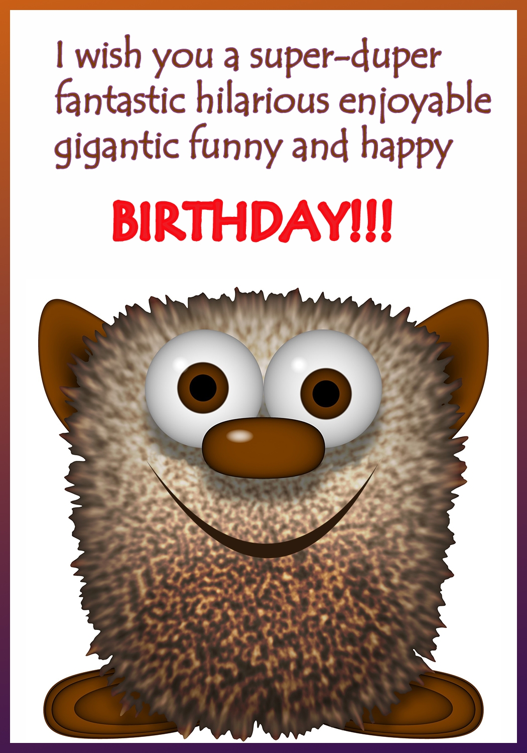 Funny Printable Birthday Cards Printable Funny Birthday Greeting 