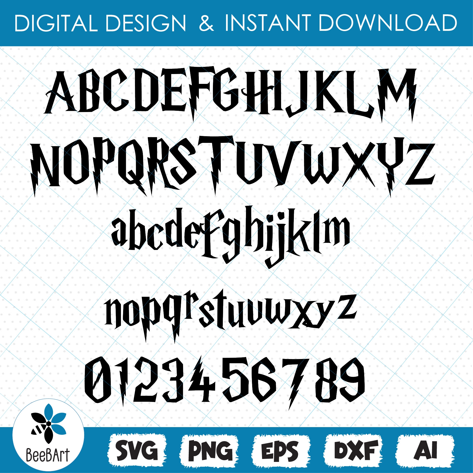 Harry Potter Font Stencil Printable Printable Free Templates