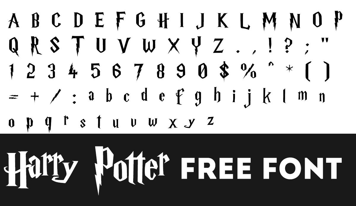 Harry Potter Letter Stencils