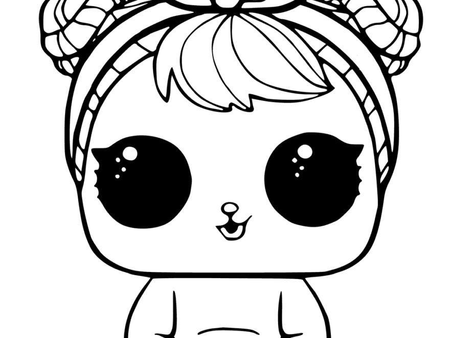 LOL Pets Coloring Page Printable