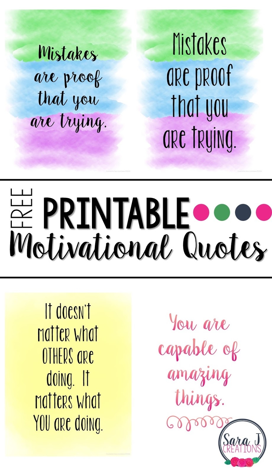 Motivational Quotes Printable Free