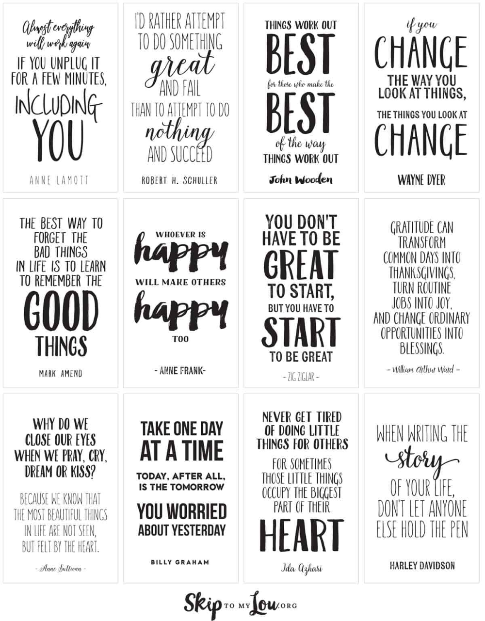 Motivational Quotes Printable Pdf