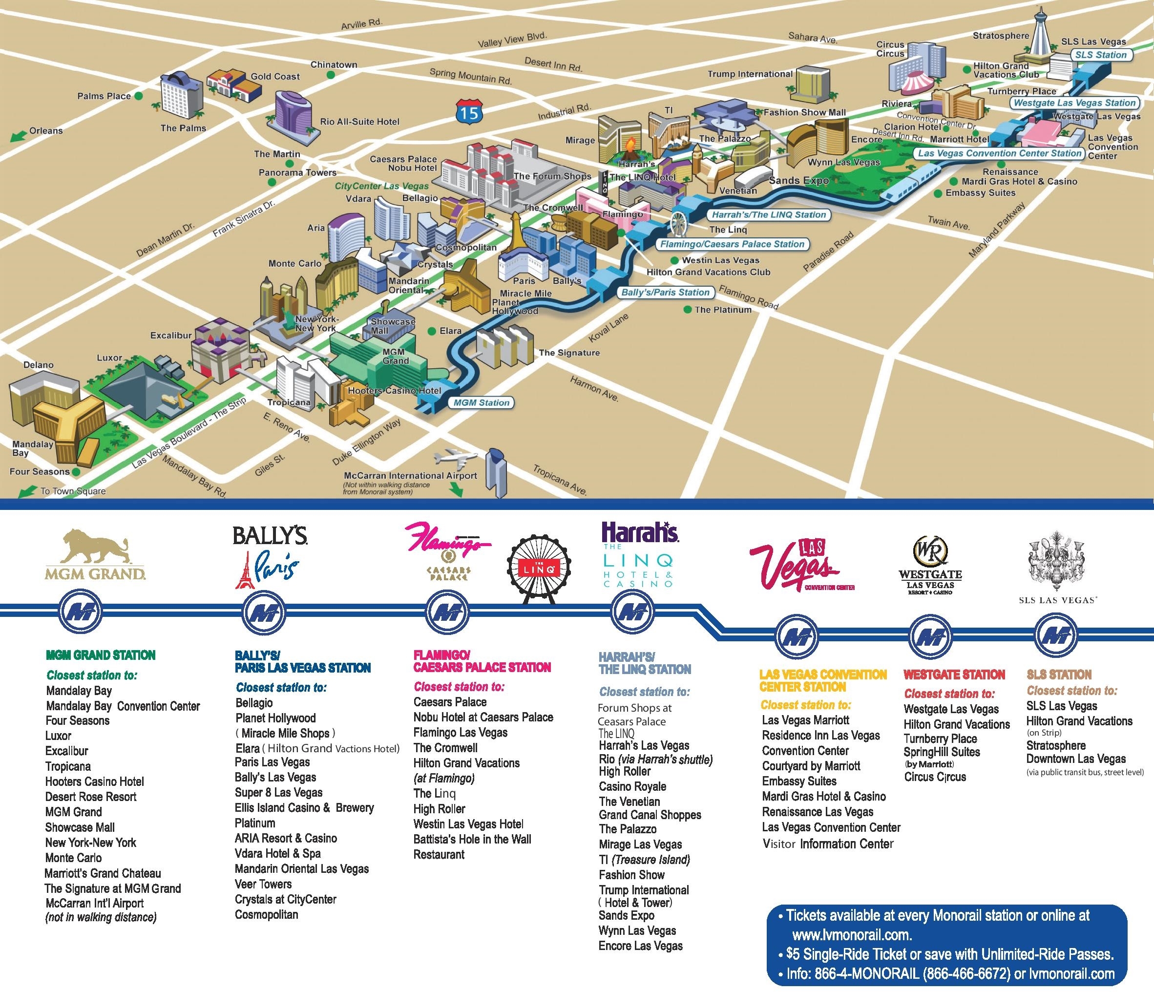 Navigating The Las Vegas Strip A Comprehensive Guide To Printable 