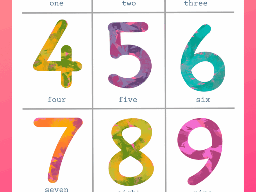 Number Flashcards 1 100 Free Printable