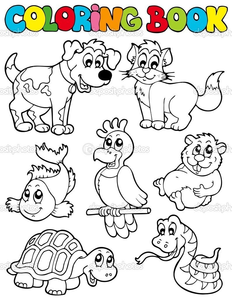 Pet Animals Coloring Pages At GetColorings Free Printable 