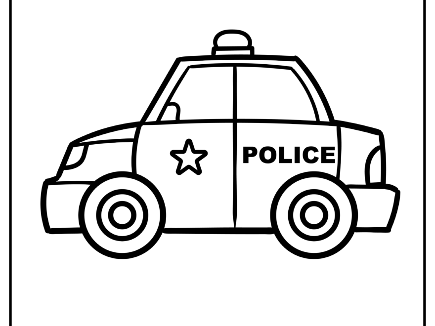 Police Car Printable Printable Free Templates