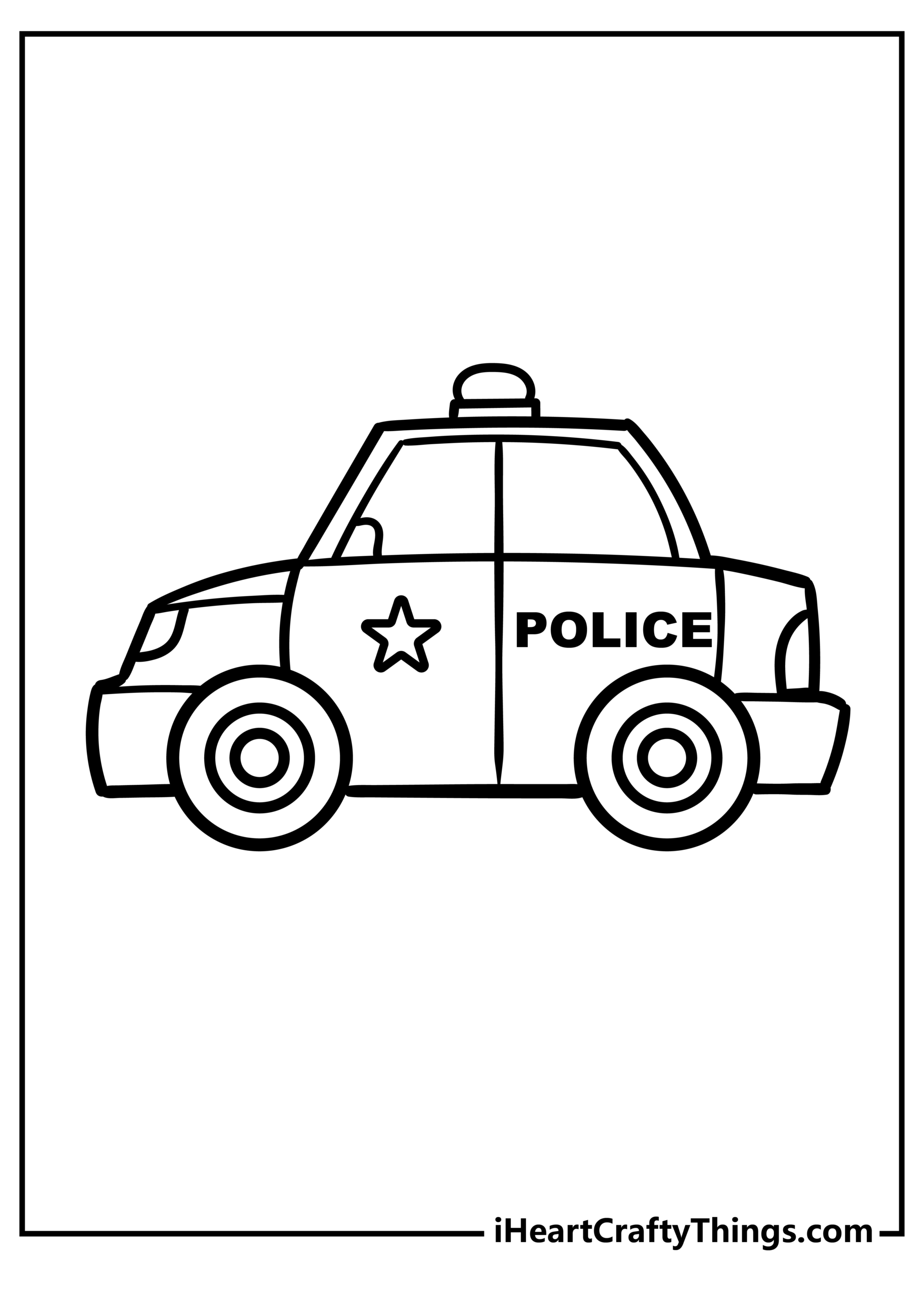 Police Car Printable Printable Free Templates