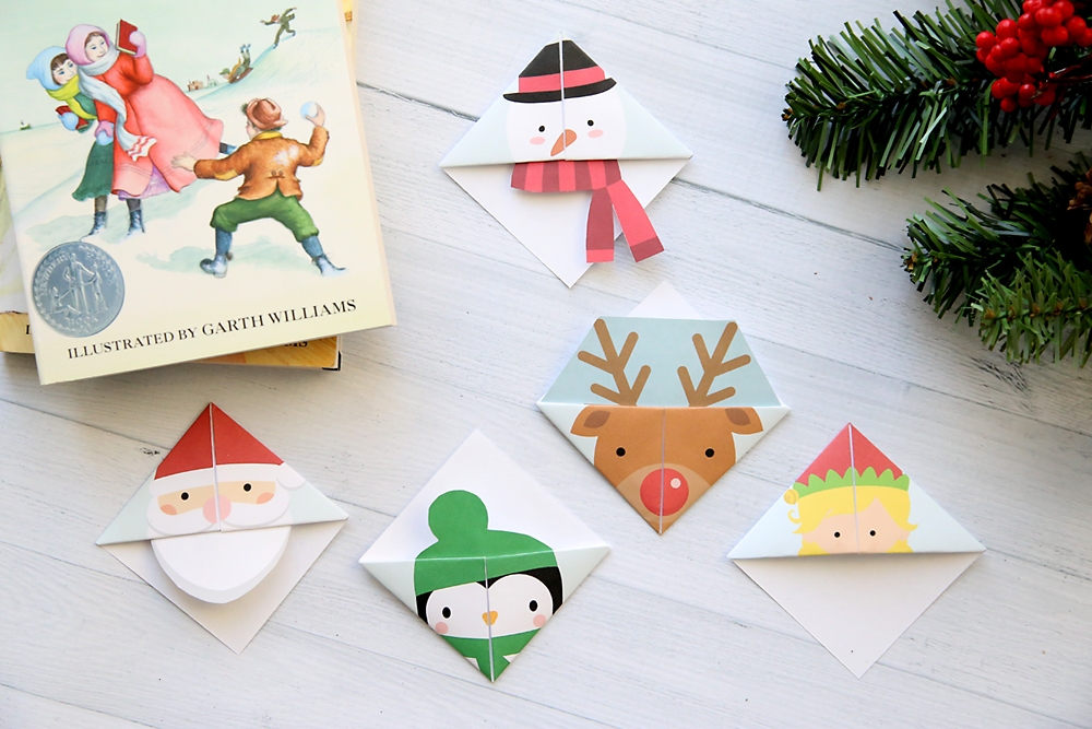 Printable Christmas Origami Bookmarks It 39 s Always Autumn