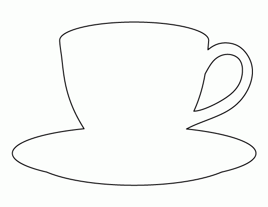 Printable Coffee Cup Template
