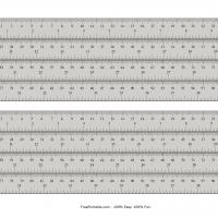 Printable Meter Stick Actual Size