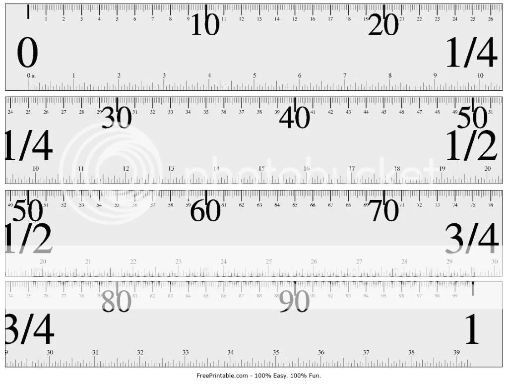 Printable Meter Stick TheCreativeCheer