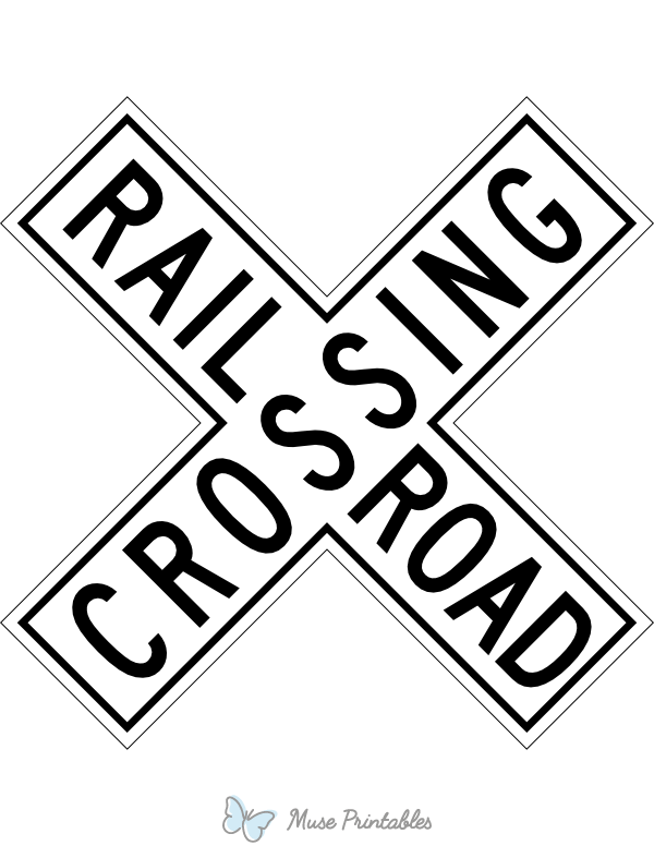 Printable Model Railroad Traffic Signs