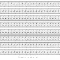 Printable Ruler