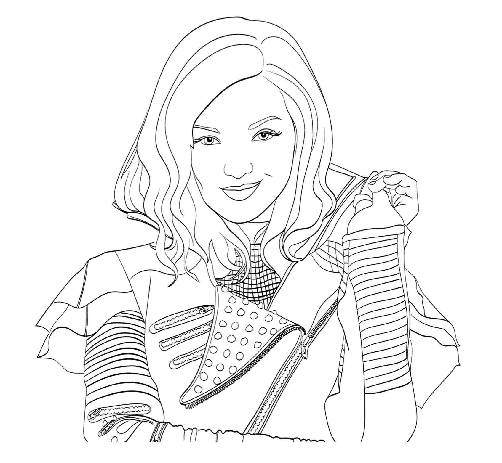 Free Printable Descendants Coloring Pages