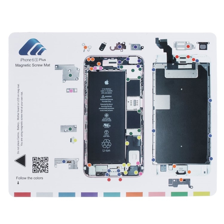 Wholesale Magnetic Screw Chart Mat For IPhone 6s Plus 5 5 From China 