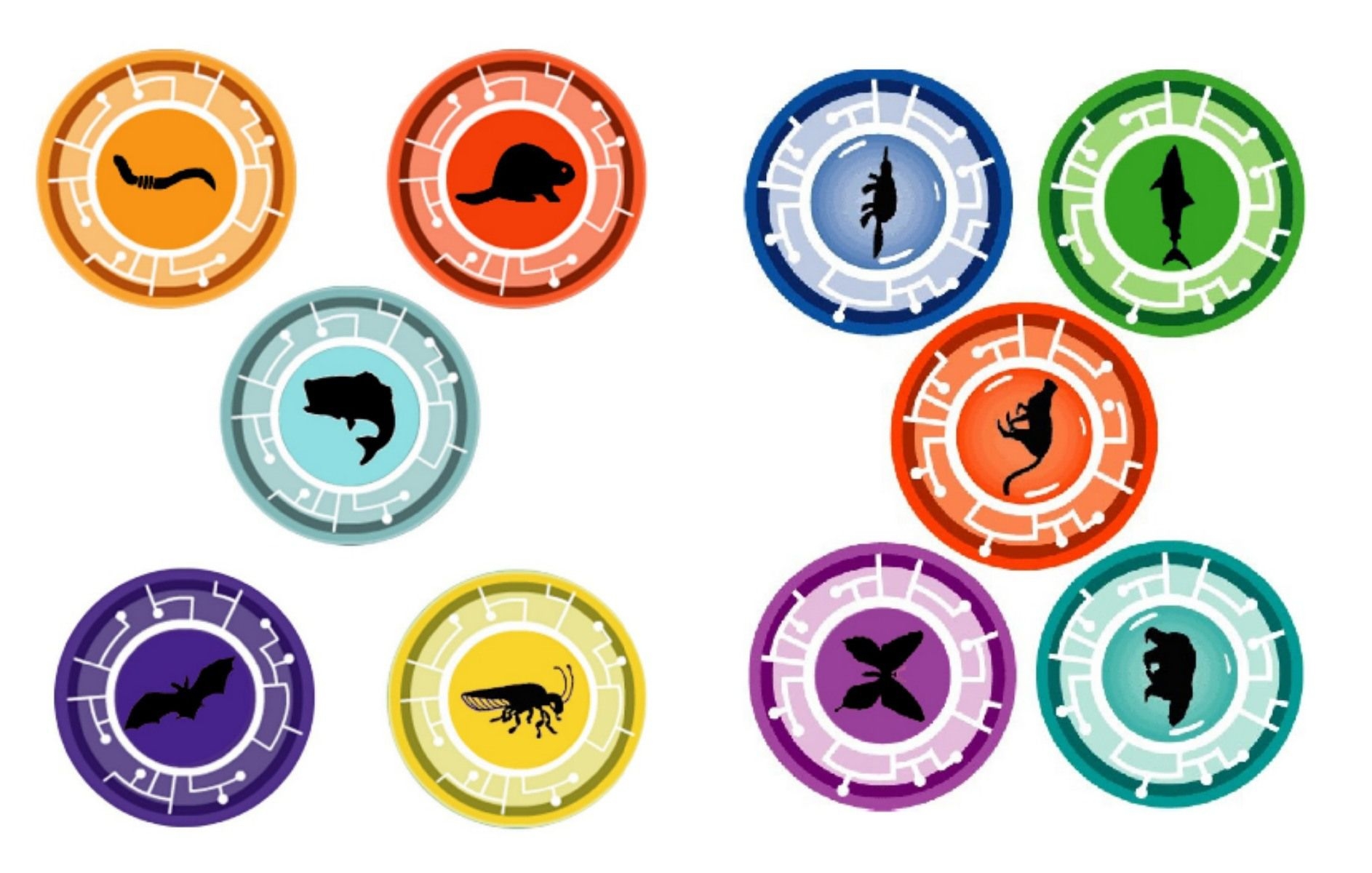 Wild Kratts Creature Power Disc Printable