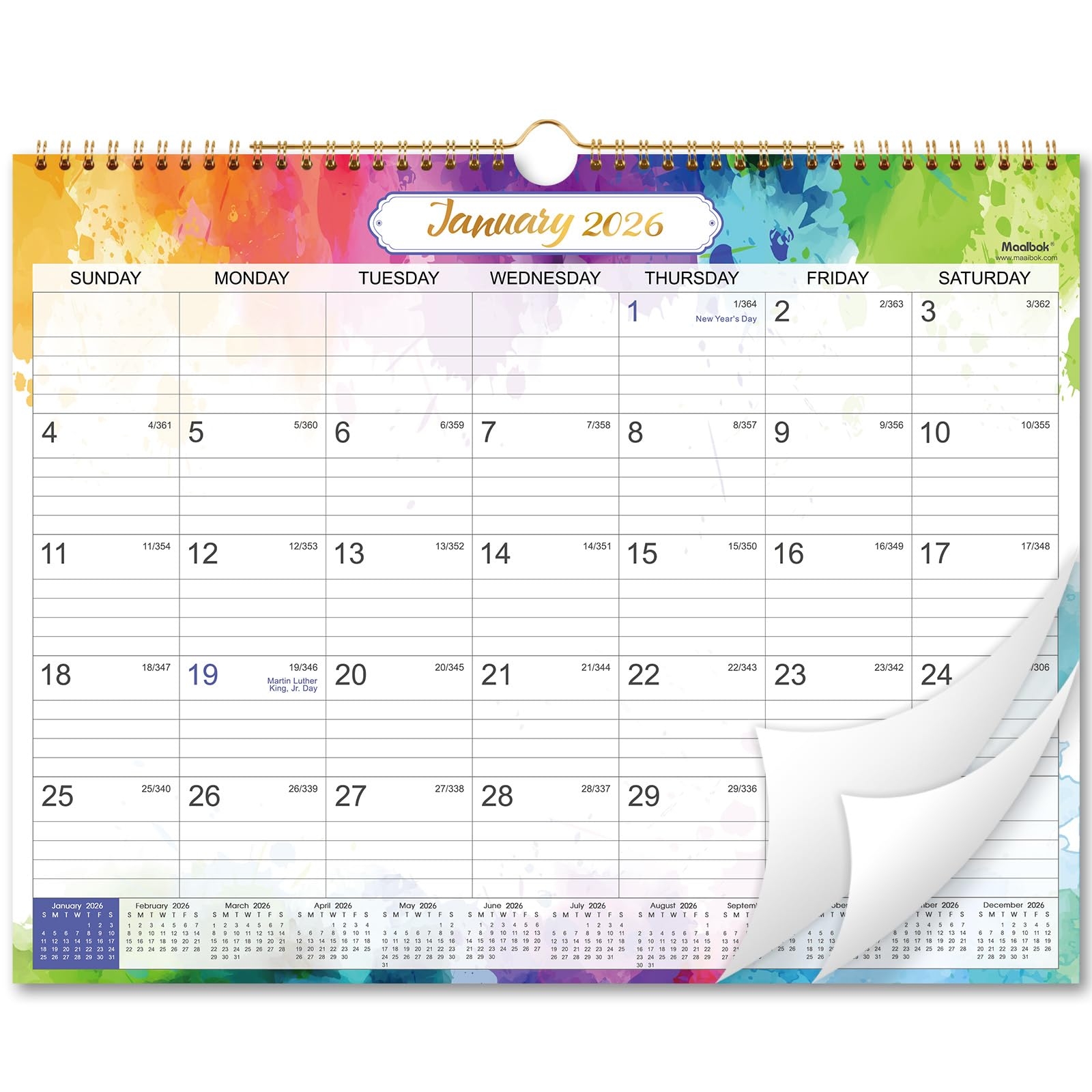 266 Day 2026 Julian Calendar