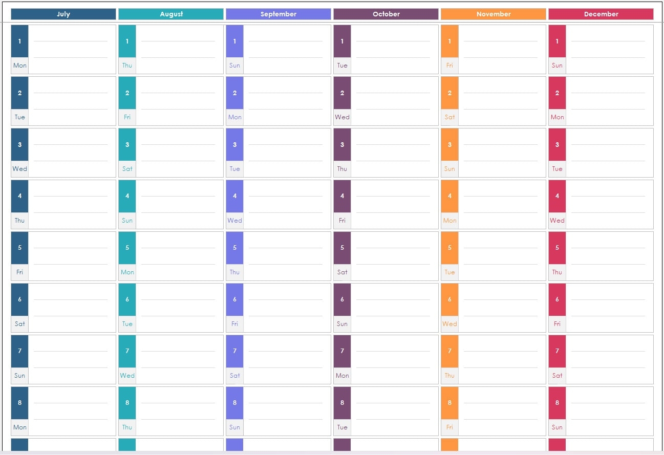 2025 Calendar Planner Excel Template 2025 Excel Calendar And Planner Template Yearly Calendar And Planner For 2025 2025 Organizer Etsy