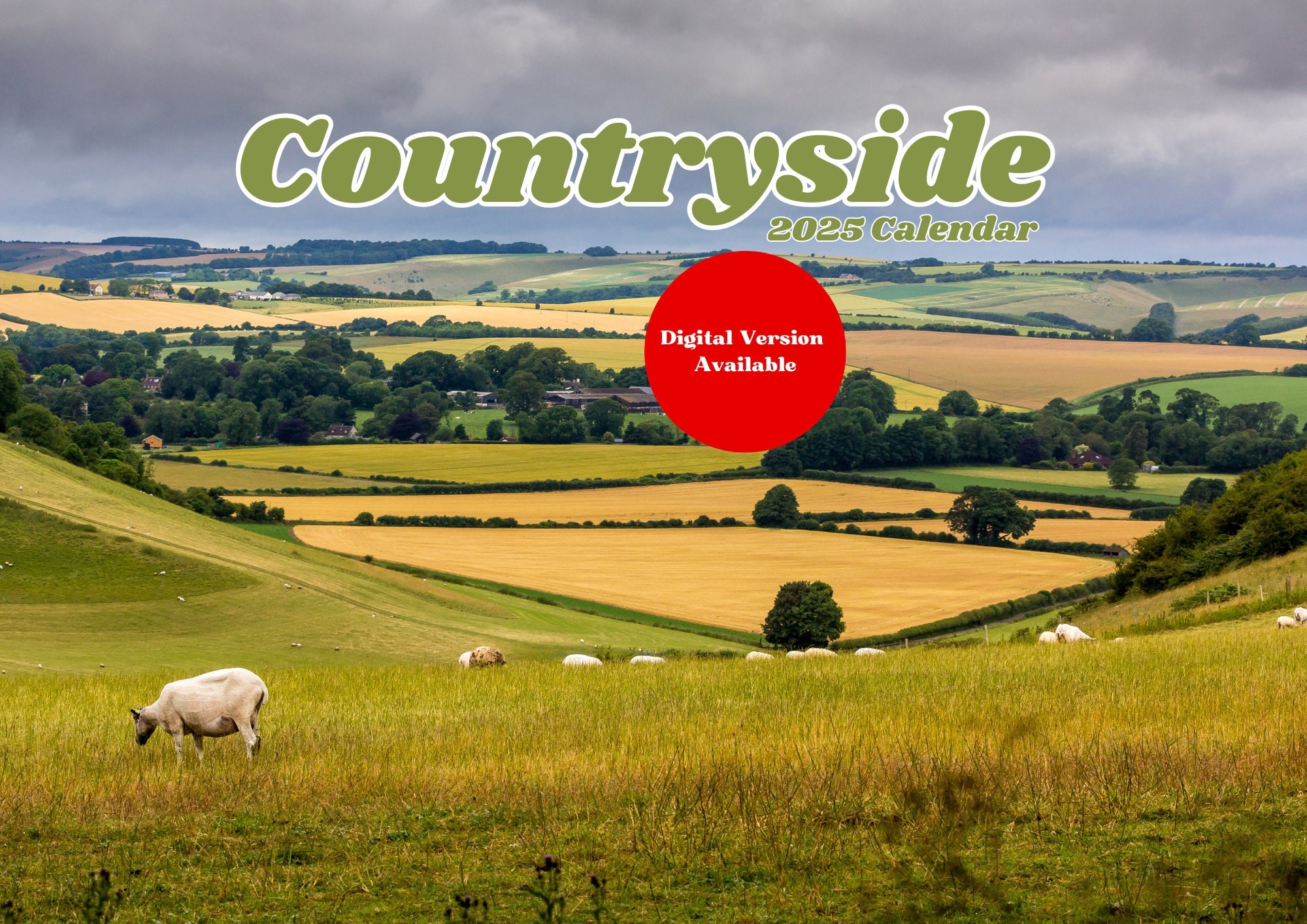Countryside Calendar Etsy
