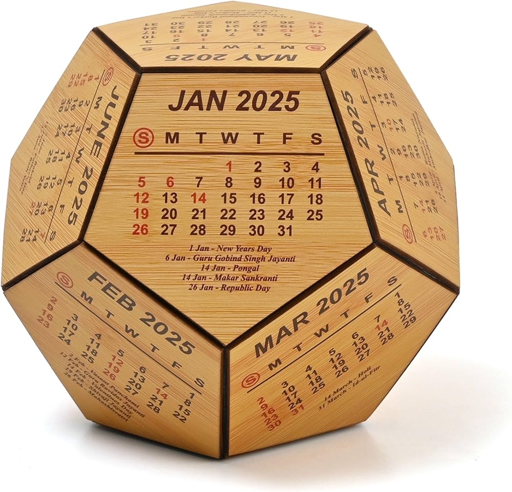 Design Of Calendar 2025