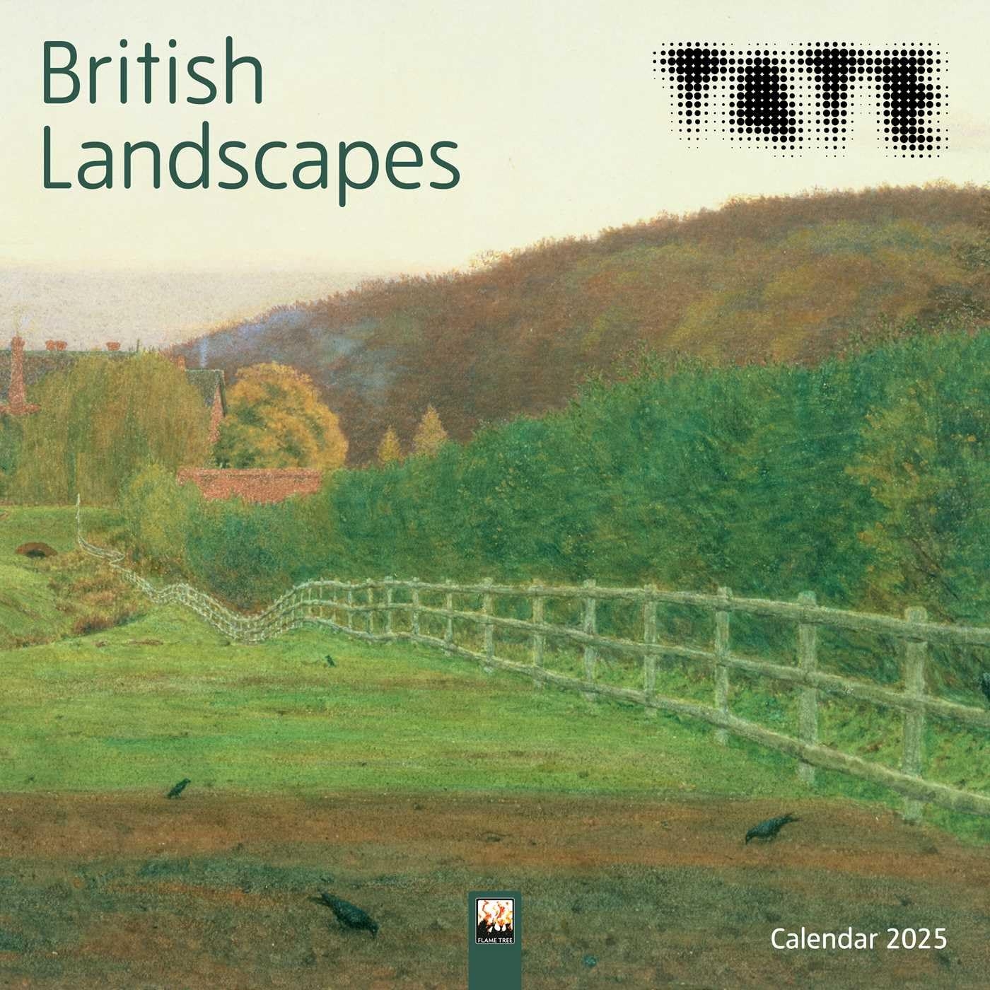 Tate British Landscapes Wall Calendar 2025 Art Calendar Flame Tree Studio 9781835620595 Amazon Books