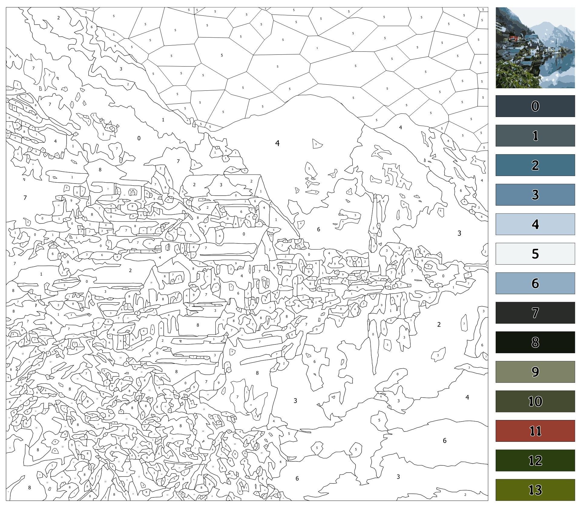 Advanced Color By Number Printables Dev onallcylinders