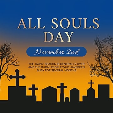All Souls Day PNG Transparent Images Free Download Vector Files Pngtree