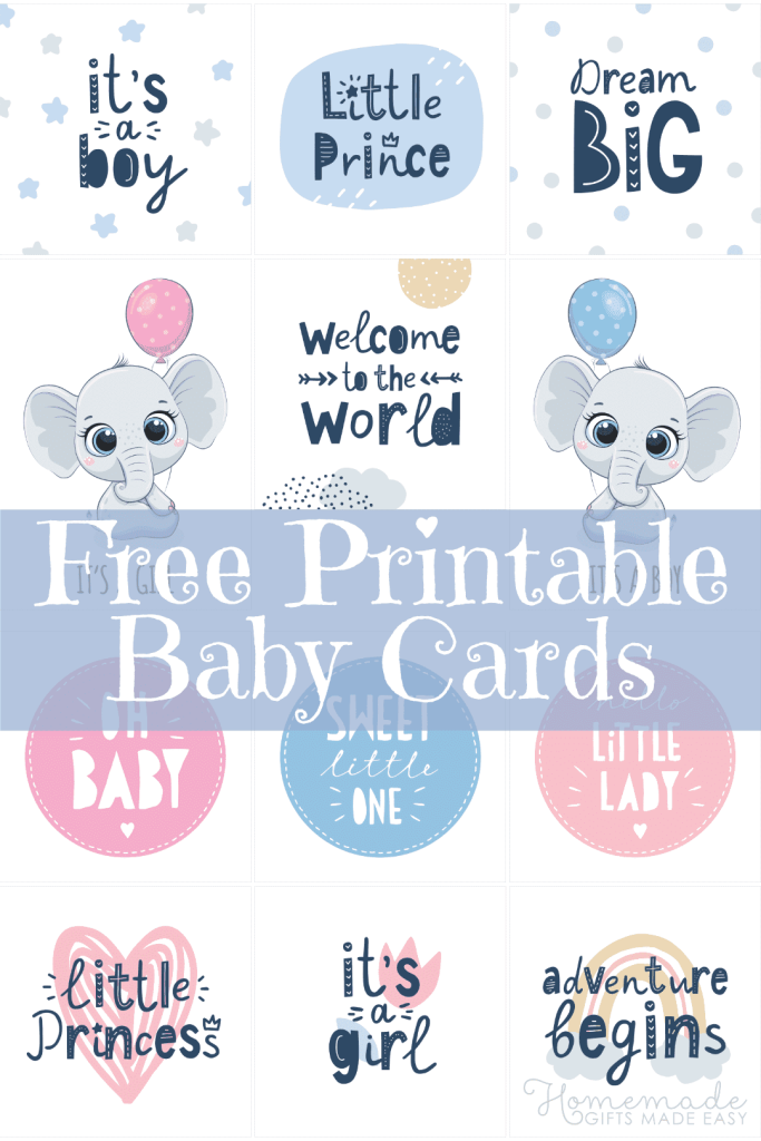 Free Printable Baby Boy Cards Fillable Form 2025