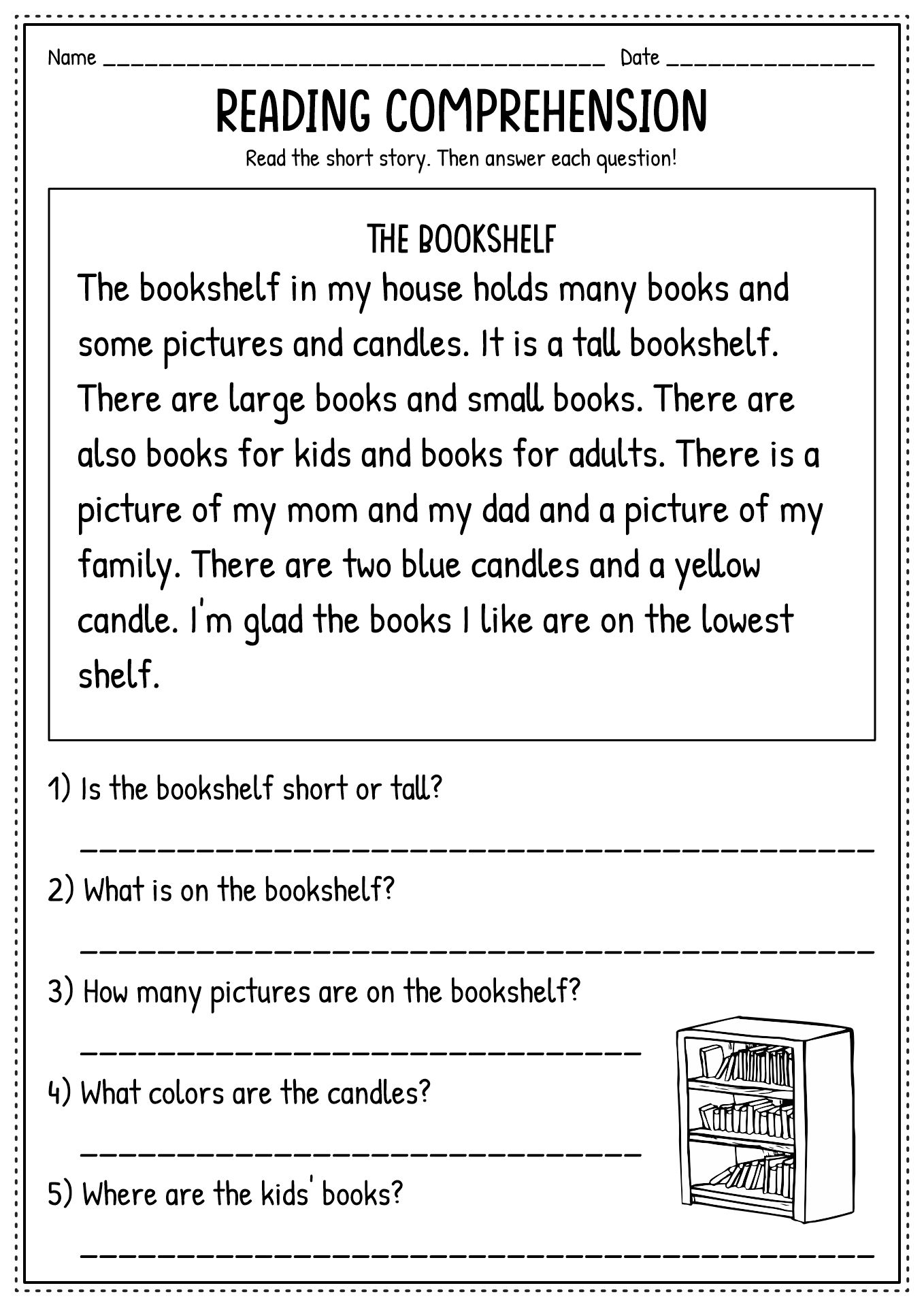 Grade 2 Reading Comprehension Worksheets Worksheets Library