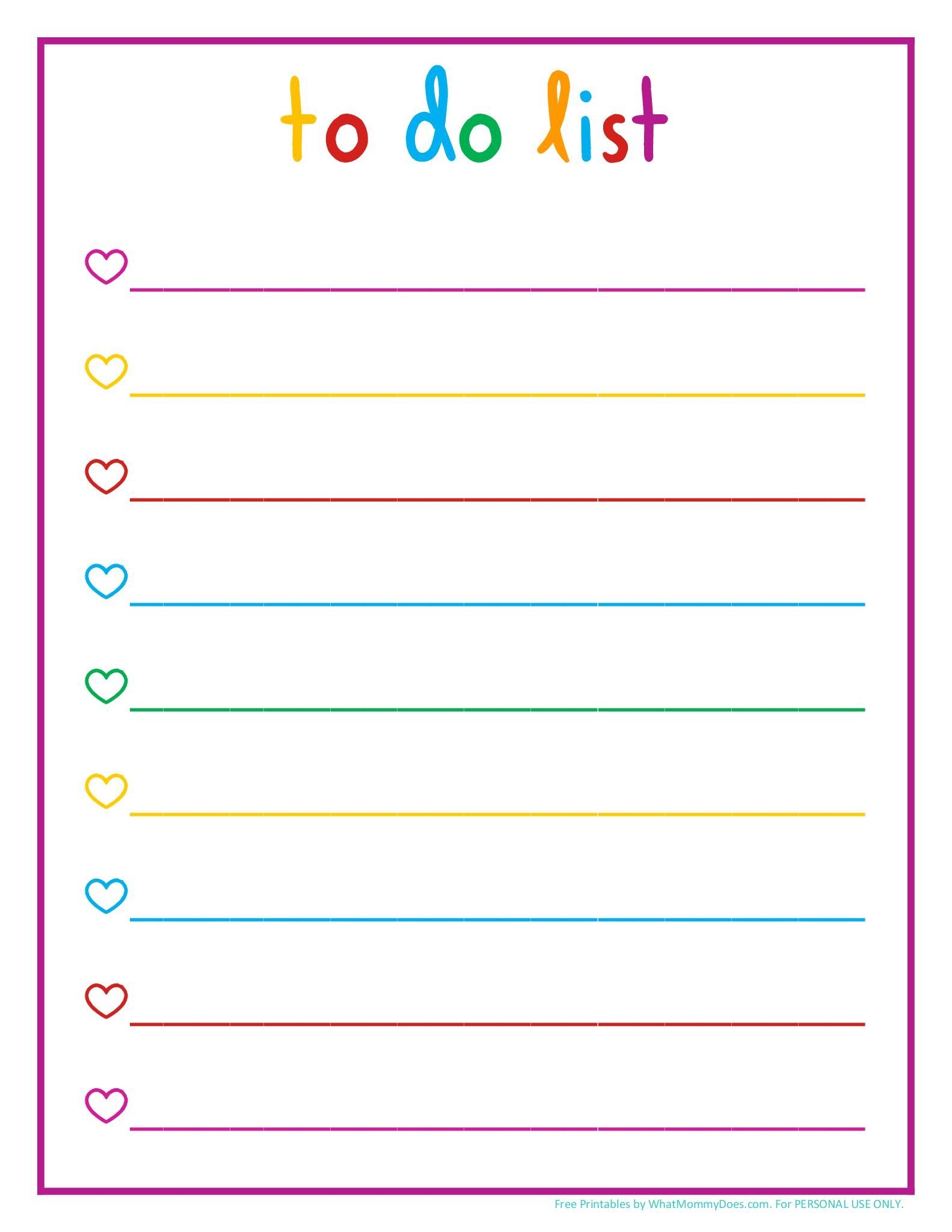Printable To Do List Daily Printable New Year Banners