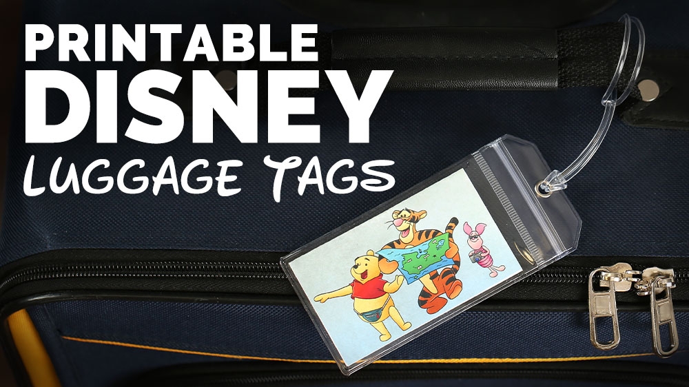 10 Disney Themed Luggage Tags For Disney Fanatics Printables FUN 