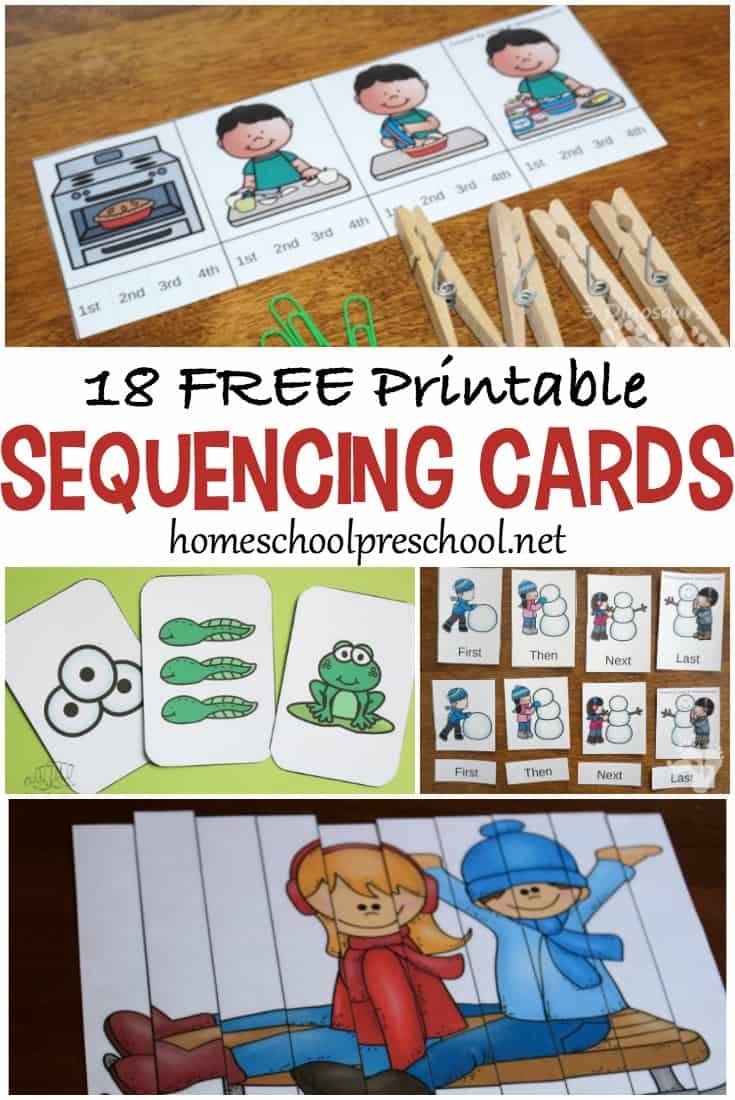 Story Sequencing Cards Printable Free