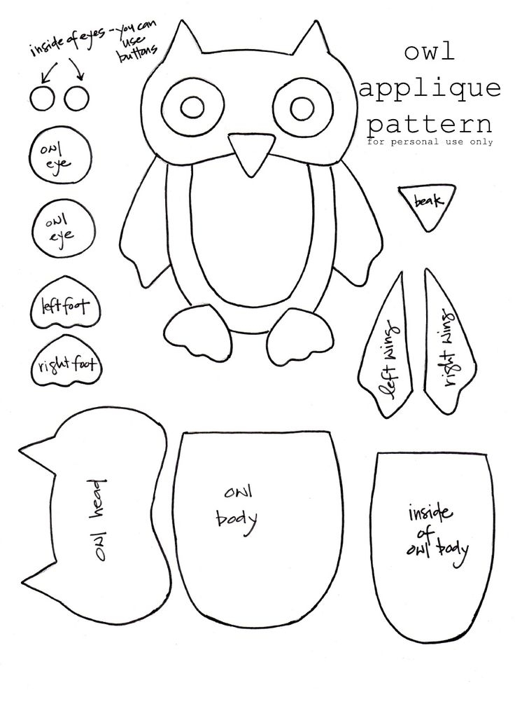 108 Best Images About OWLS PATTERNS TEMPLATES On Pinterest Owl 